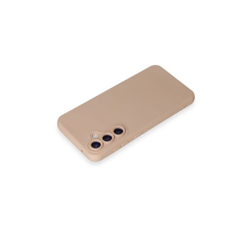 Samsung Galaxy S24 Kılıf Nano içi Kadife Silikon - Pudra Samsung Galaxy S24 Kılıf Nano içi Kadife Silikon - Pudra