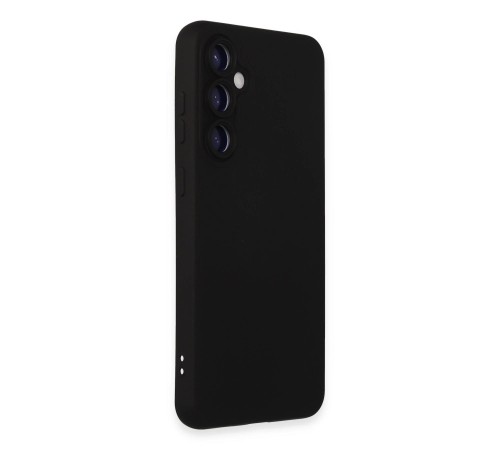 Samsung Galaxy S24 Plus Kılıf Nano içi Kadife Silikon - Siyah Samsung Galaxy S24 Plus Kılıf Nano içi Kadife Silikon - Siyah