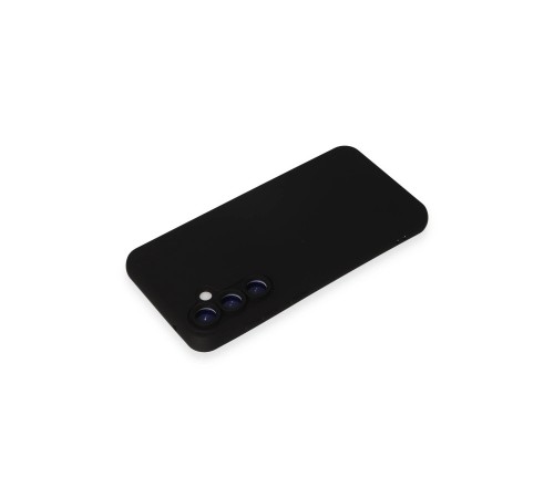 Samsung Galaxy S24 Plus Kılıf Nano içi Kadife Silikon - Siyah Samsung Galaxy S24 Plus Kılıf Nano içi Kadife Silikon - Siyah