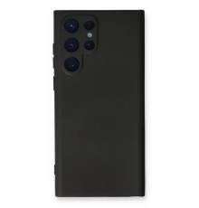 Samsung Galaxy S24 Ultra Kılıf Nano içi Kadife Silikon - Siyah