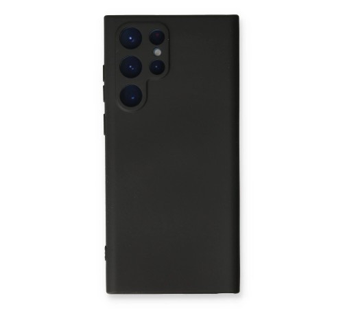 Samsung Galaxy S24 Ultra Kılıf Nano içi Kadife Silikon - Siyah Samsung Galaxy S24 Ultra Kılıf Nano içi Kadife Silikon - Siyah