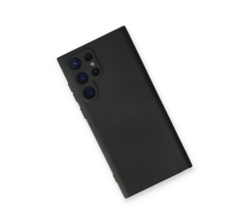Samsung Galaxy S24 Ultra Kılıf Nano içi Kadife Silikon - Siyah Samsung Galaxy S24 Ultra Kılıf Nano içi Kadife Silikon - Siyah