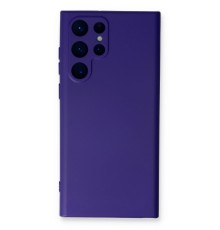 Samsung Galaxy S24 Ultra Kılıf Nano içi Kadife Silikon - Mor