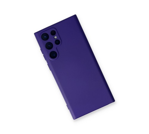 Samsung Galaxy S24 Ultra Kılıf Nano içi Kadife Silikon - Mor Samsung Galaxy S24 Ultra Kılıf Nano içi Kadife Silikon - Mor