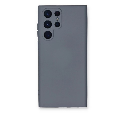 Samsung Galaxy S24 Ultra Kılıf Nano içi Kadife Silikon - Gri Samsung Galaxy S24 Ultra Kılıf Nano içi Kadife Silikon - Gri