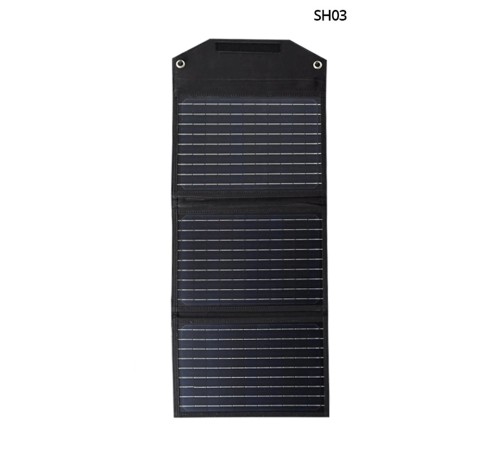 Konfulon SH-03 30W Hızlı Şarj Taşınabilir Güneş Enerji Paneli Şarj İstasyonu - Siyah Konfulon SH-03 30W Hızlı Şarj Taşınabilir Güneş Enerji Paneli Şarj İstasyonu - Siyah