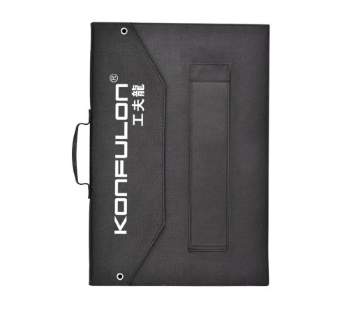 Konfulon SH-04 100W Hızlı Şarj Taşınabilir Güneş Enerji Paneli Şarj İstasyonu - Siyah Konfulon SH-04 100W Hızlı Şarj Taşınabilir Güneş Enerji Paneli Şarj İstasyonu - Siyah