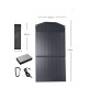 Konfulon SH-04 100W Hızlı Şarj Taşınabilir Güneş Enerji Paneli Şarj İstasyonu - Siyah