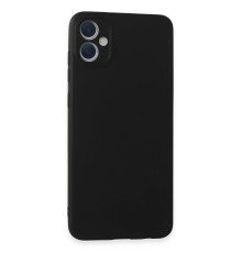 Samsung Galaxy A05 Kılıf First Silikon - Siyah