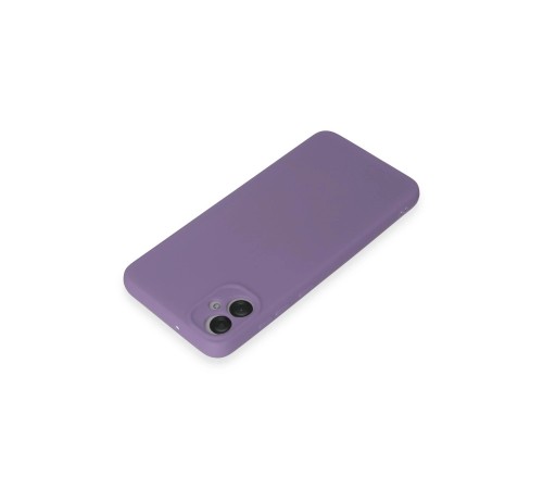 Samsung Galaxy A05 Kılıf First Silikon - Lila Samsung Galaxy A05 Kılıf First Silikon - Lila