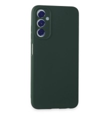 Samsung Galaxy A05S Kılıf First Silikon - Koyu Yeşil