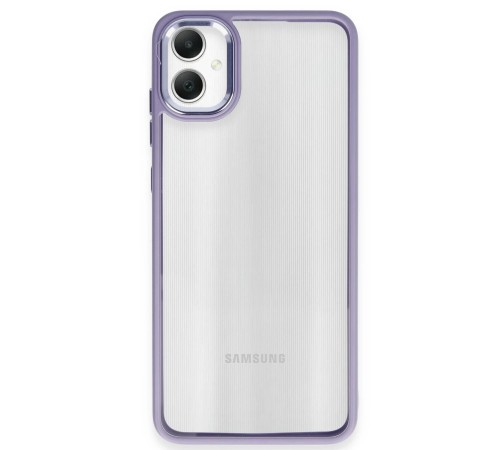 Samsung Galaxy A05 Kılıf Power Silikon - Lila