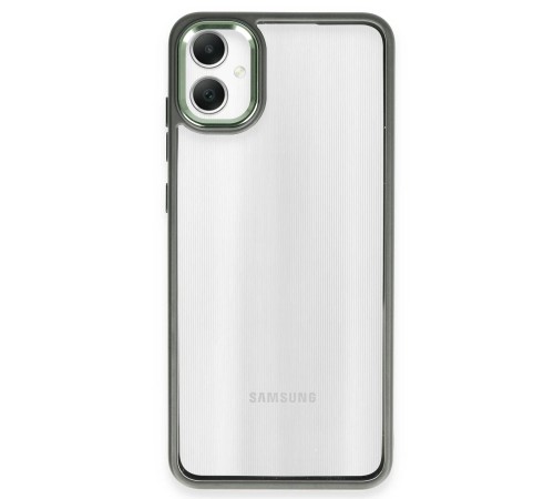 Samsung Galaxy A05 Kılıf Power Silikon - Koyu Yeşil