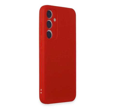 Samsung Galaxy A15 4G Kılıf First Silikon - Kırmızı Samsung Galaxy A15 4G Kılıf First Silikon - Kırmızı