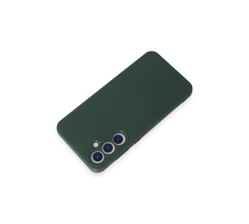 Samsung Galaxy A55 5G Kılıf First Silikon - Koyu Yeşil Samsung Galaxy A55 5G Kılıf First Silikon - Koyu Yeşil
