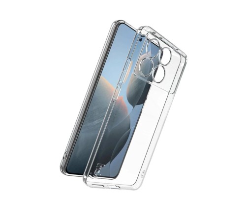 Xiaomi Poco X6 Pro Kılıf Lüx Şeffaf Silikon Xiaomi Poco X6 Pro Kılıf Lüx Şeffaf Silikon