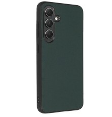 Samsung Galaxy A15 4G Kılıf Taft Kapak - Koyu Yeşil
