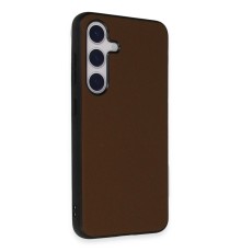 Samsung Galaxy S24 Kılıf Taft Kapak - Kahverengi