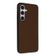 Samsung Galaxy S24 Kılıf Taft Kapak - Kahverengi