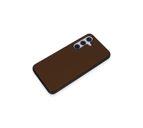 Samsung Galaxy S24 Kılıf Taft Kapak - Kahverengi