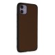 iPhone 11 Kılıf Taft Kapak - Kahverengi