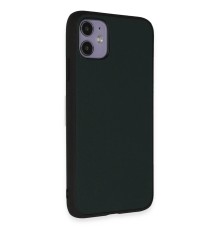 iPhone 11 Kılıf Taft Kapak - Koyu Yeşil