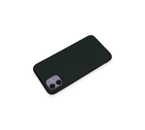 iPhone 11 Kılıf Taft Kapak - Koyu Yeşil