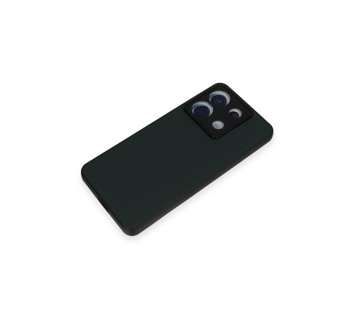 Xiaomi Redmi Note 13 Pro 5G Kılıf Taft Kapak - Koyu Yeşil