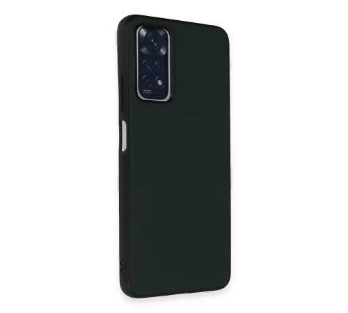 Xiaomi Redmi Note 11 Pro Kılıf Taft Kapak - Koyu Yeşil