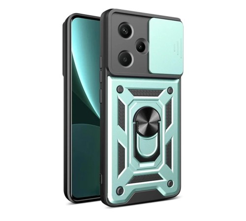 Xiaomi Redmi Note 13 Pro Plus Kılıf Pars Lens Yüzüklü Silikon - Yeşil Xiaomi Redmi Note 13 Pro Plus Kılıf Pars Lens Yüzüklü Silikon - Yeşil