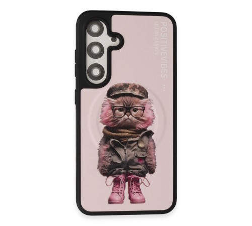 Samsung Galaxy S24 Fun Magsafe Kapak - Pembe Samsung Galaxy S24 Fun Magsafe Kapak - Pembe
