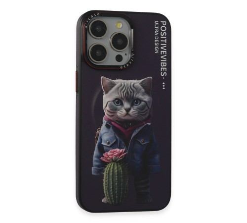 iPhone 13 Pro Max Fun Magsafe Kapak - Derin Mor
