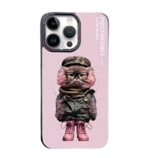 iPhone 14 Pro Max Fun Magsafe Kapak - Pembe