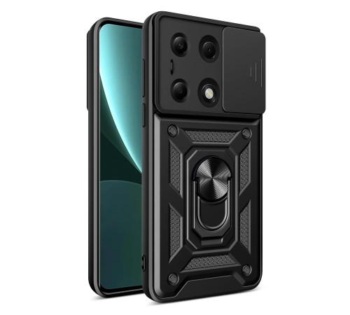Xiaomi Poco M6 Pro 4G Kılıf Pars Lens Yüzüklü Silikon - Siyah Xiaomi Poco M6 Pro 4G Kılıf Pars Lens Yüzüklü Silikon - Siyah