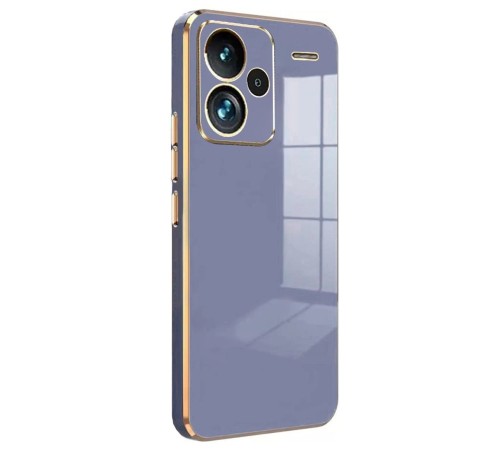 Xiaomi Redmi Note 13 Pro Plus Kılıf Volet Silikon - Mavi Xiaomi Redmi Note 13 Pro Plus Kılıf Volet Silikon - Mavi
