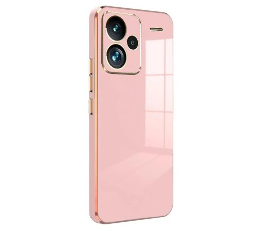 Xiaomi Redmi Note 13 Pro Plus Kılıf Volet Silikon - Pembe Xiaomi Redmi Note 13 Pro Plus Kılıf Volet Silikon - Pembe