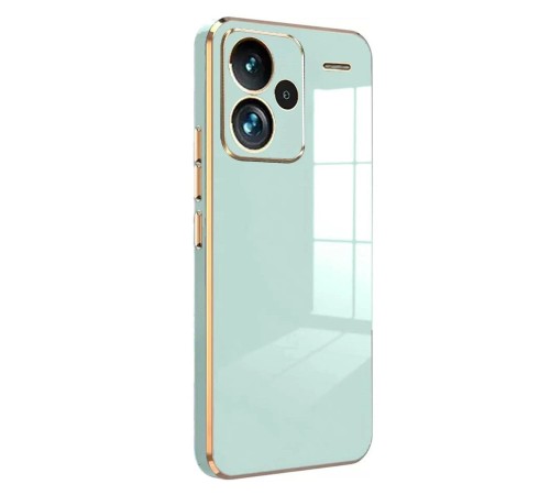 Xiaomi Redmi Note 13 Pro Plus Kılıf Volet Silikon - Açık Yeşil Xiaomi Redmi Note 13 Pro Plus Kılıf Volet Silikon - Açık Yeşil
