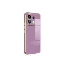 Xiaomi Redmi Note 13 Pro 5G Kılıf Volet Silikon - Mor