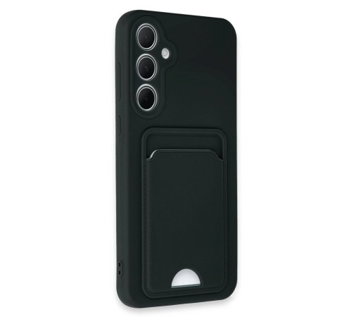 Samsung Galaxy A35 5G Kılıf Kelvin Kartvizitli Silikon - Siyah Samsung Galaxy A35 5G Kılıf Kelvin Kartvizitli Silikon - Siyah