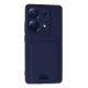 Xiaomi Redmi Note 13 Pro 4G Kılıf Kelvin Kartvizitli Silikon - Lacivert