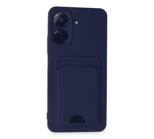 Xiaomi Redmi 13C Kılıf Kelvin Kartvizitli Silikon - Lacivert Xiaomi Redmi 13C Kılıf Kelvin Kartvizitli Silikon - Lacivert