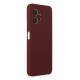 Xiaomi Redmi Note 12 4G Kılıf Nano içi Kadife Silikon - Bordo