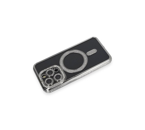 iPhone 14 Pro Max Kılıf Joke Simli Magneticsafe Kılıf - Gri iPhone 14 Pro Max Kılıf Joke Simli Magneticsafe Kılıf - Gri