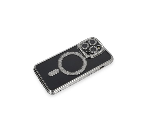 iPhone 14 Pro Max Kılıf Joke Simli Magneticsafe Kılıf - Gri iPhone 14 Pro Max Kılıf Joke Simli Magneticsafe Kılıf - Gri