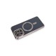 iPhone 14 Pro Kılıf Joke Simli Magneticsafe Kılıf - Gri