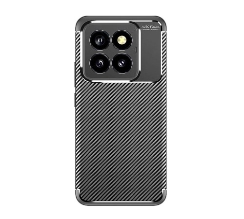 Xiaomi Mi 14T Pro Kılıf Auto Focus Karbon Kapak - Siyah Xiaomi Mi 14T Pro Kılıf Auto Focus Karbon Kapak - Siyah