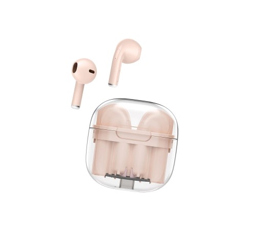 LS-09 Bluetooth 5.3 TWS Kablosuz Airpods Kulaklık - Pembe LS-09 Bluetooth 5.3 TWS Kablosuz Airpods Kulaklık - Pembe