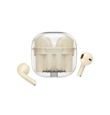 LS-09 Bluetooth 5.3 TWS Kablosuz Airpods Kulaklık - Krem