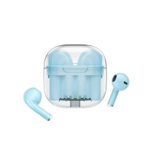LS-09 Bluetooth 5.3 TWS Kablosuz Airpods Kulaklık - Mavi