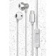 LS-730 1.2M iPhone 15 Serisi ile Uyumlu Type-C Kablolu Kulaklık - Siyah